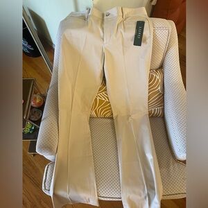 NWT Lauren Ralph Lauren Beige Chino Cotton Stretch Pants